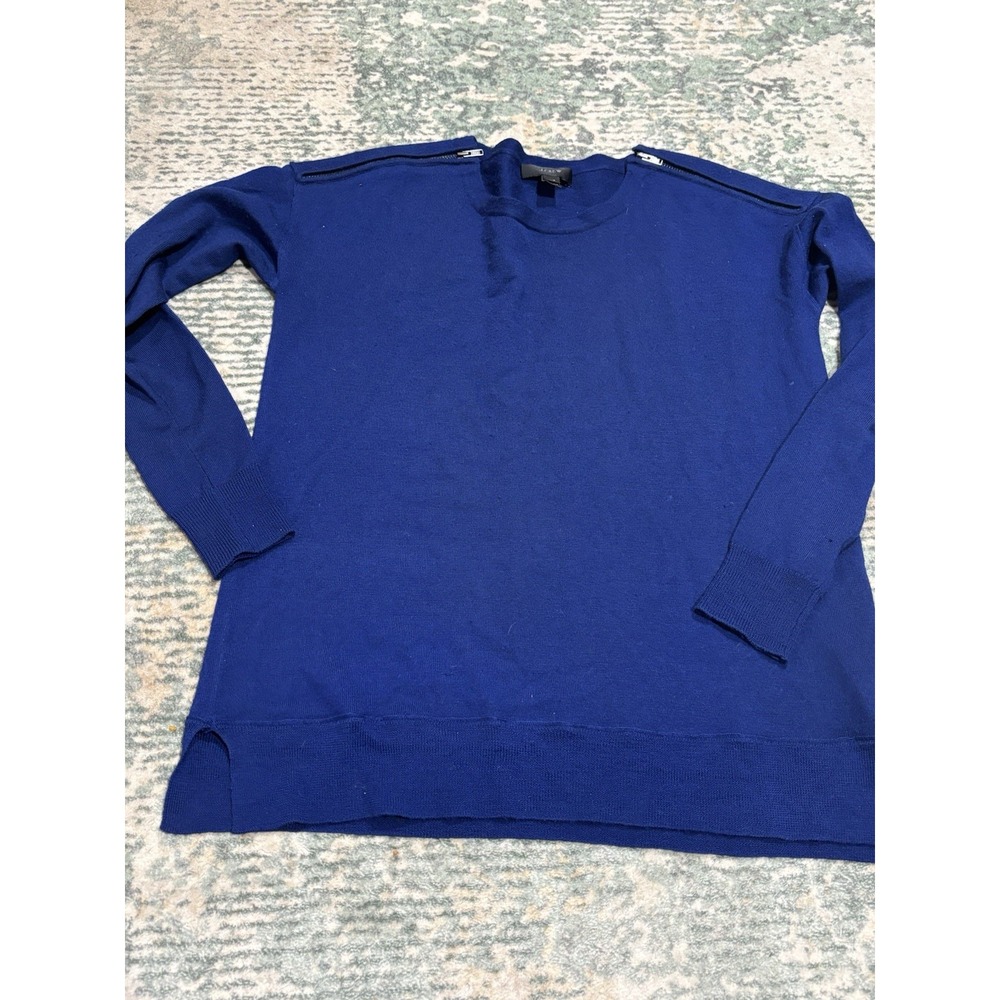 100% Merino Wool J.Crew sweater XXS Shoulder Zip